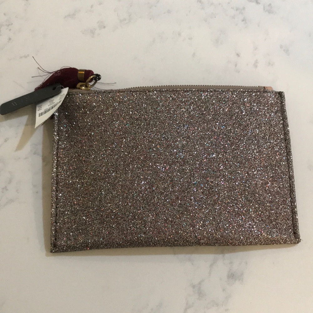 J.Crew Glitter Clutch